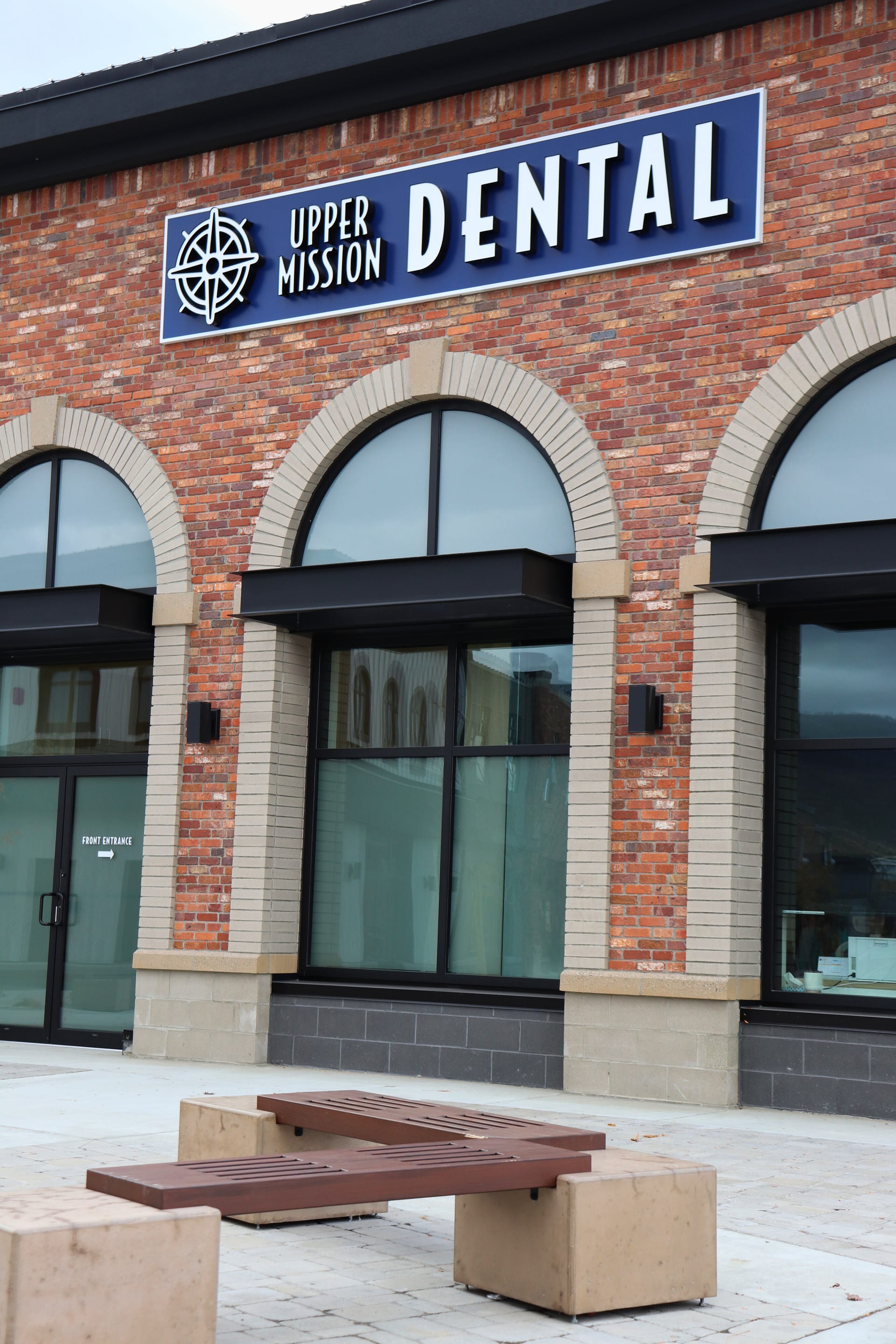 Signature architectural precast concrete installation by Rocky Mountain Concrete