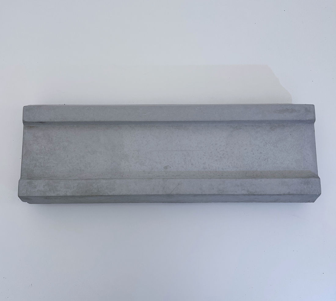 Precast concrete propane tank saddle by Rocky Mountain Concrete